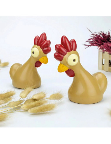 MOLDE DOBLE GALLINA MS HEN 126x81h150 mmFiguras Pascua