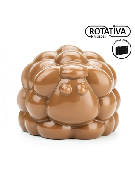 MOLDE ROTATIVA OVEJA FLUFFY 75x81xh62,5 mmMoldes Rotativa