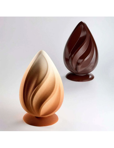 MOLDE PVC KT217 HUEVO FLAME D130xh215mm - 340gDiseño