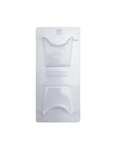 MOLDE PVC SOPORTE PATATAS FRITAS 70x70x50 mm (2c)Pvc Alimentos