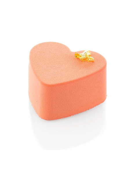 M.FLEX SQ086 60/40 CORAZÓN 78x73xh40 mm 155ml 24pSilikomart 60x40