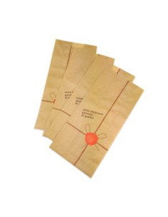 BOLSA ANTIGRASA 14+11x30cm PK(1000u) AVANA KRAFT