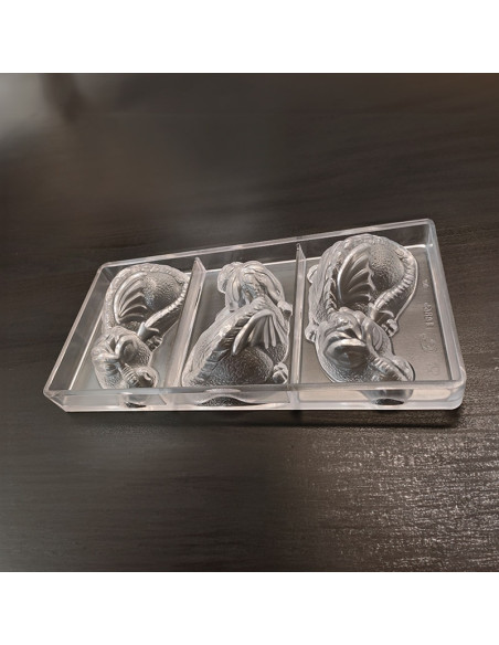 MOLDE DRAGÓN 120x73,5xh40 m 3p 135x275mmVarios Policarbonato