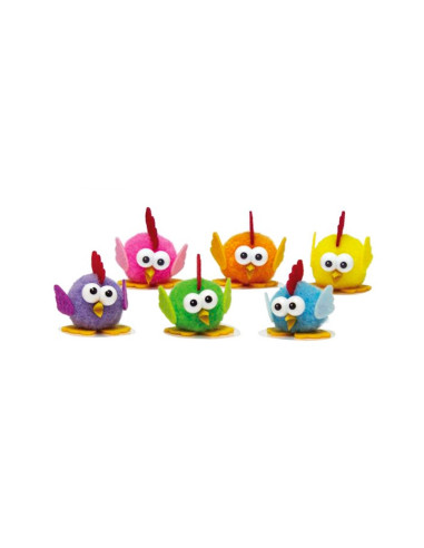POLLITO PAÑUELO+HUEVO 2.5cm PK (60u)