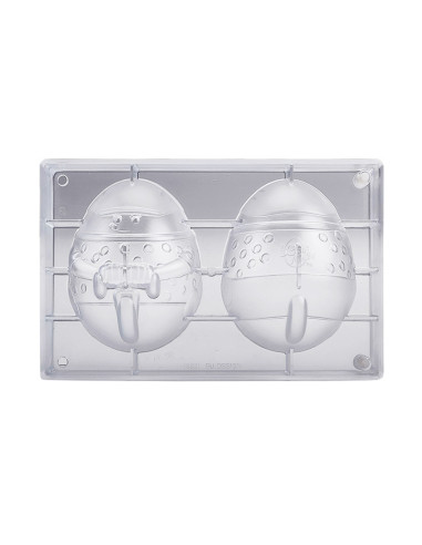 MOLDE POLIC. HUEVO MAILLOT CICLISTA 135x106 mmHuevos