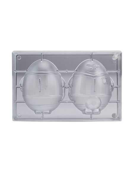 MOLDE POLIC. HUEVO MAILLOT FÚTBOL 135x115 mmHuevos