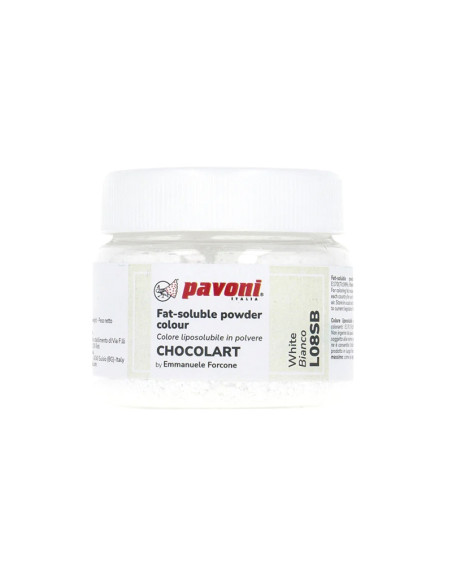 COLORANTE EN POLVO BLANCO LIPOSOLUBLE 40gLiposolubles Polvo