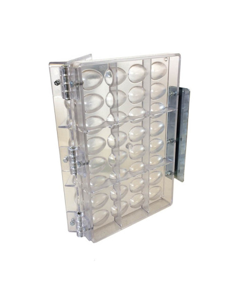 MOLDE HUEVO LISO 32,5x22,5mm 32p - 10grMoldes Rotativa