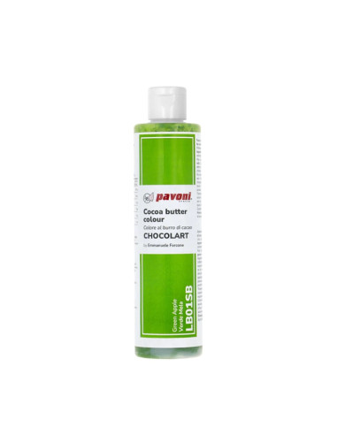 MANTECA DE CACAO VERDE MANZANA PAVONI 200grMantecas de Cacao