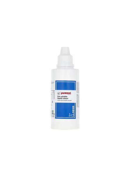 COLORANTE LIPOSOLUBLE AZUL LL08SB 180gr PAVONILiposolubles Líquido