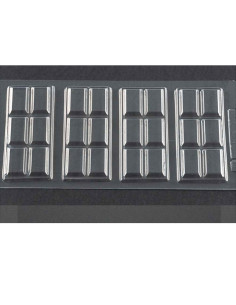 MOLDE PVC TABLETA PO158 90x40x7mmPvc Tabletas