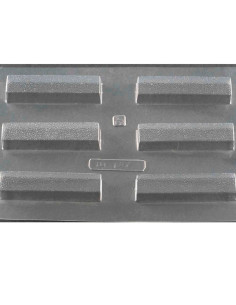 MOLDE PVC TABLETA PO187 (6i) 90x20x18mmPvc Tabletas