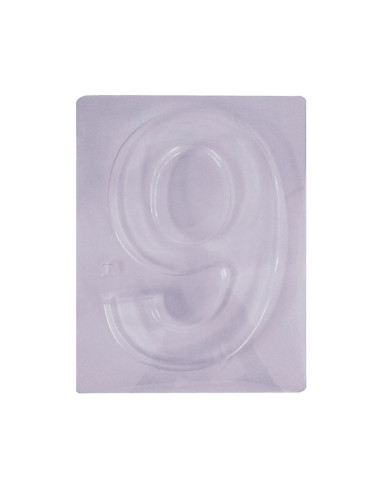 MOLDE PVC LOTE NÚMEROS VELAS GRANDES 25cmPvc Velas y pastillaje