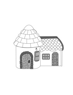 MOLDE PVC AR2194 CASA PEPA (4m) 106x60x200mmCasas