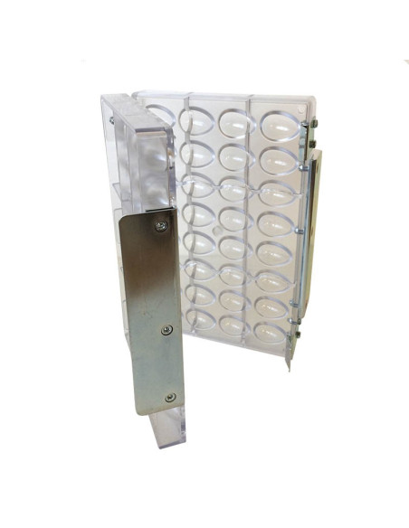 MOLDE HUEVO LISO 32,5x22,5mm 32p - 10grMoldes Rotativa