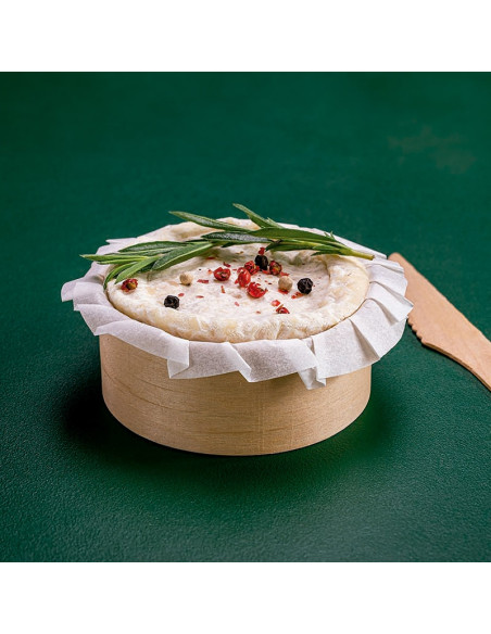 ARO MADERA + PAPEL D14xh4cm (25u)Moldes madera