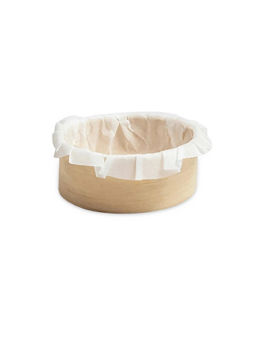 ARO MADERA + PAPEL D8xh3cm (40u)Moldes madera