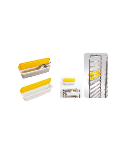 BAC GRANOS 59,5x16.5x12 cm CON CUBIERTACubetas