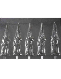 MOLDE PVC PIRULETA NAZARENOS 145x45x15mm (4c)Pvc Piruletas