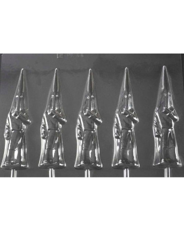 MOLDE PVC PIRULETA NAZARENOS 145x45x15mm (4c)Pvc Piruletas