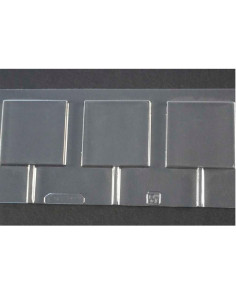 MOLDE PVC PIRULETA CUADRADO LISO 60x60mm (3c)Pvc Piruletas