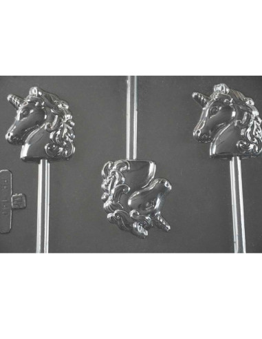 M. PVC ARPR140 PIRULETA UNICORNIO 50x60x8mm (3c)Pvc Piruletas