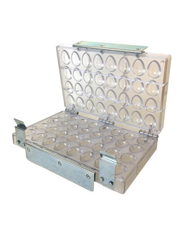 MOLDE HUEVO LISO 32,5x22,5mm 32p - 10grMoldes Rotativa