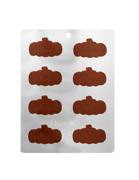 MOLDE PVC HALLOWEEN 64x37x2mm (8c)Pvc Velas y pastillaje
