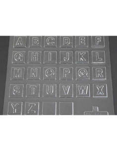 MOLDE PVC ABECEDARIO PEQUEÑOPvc Velas y pastillaje