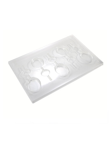 MOLDE PVC 20L008 PIRULETA OVAL 43x57xh9mmPvc Piruletas