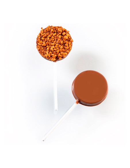 MOLDE PVC 20L007 PIRULETA REDONDA D50xh9mmPvc Piruletas