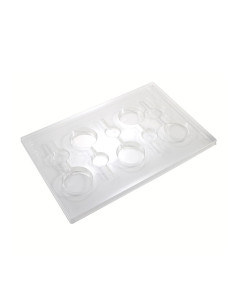 MOLDE PVC 20L007 PIRULETA REDONDA D50xh9mmPvc Piruletas 2