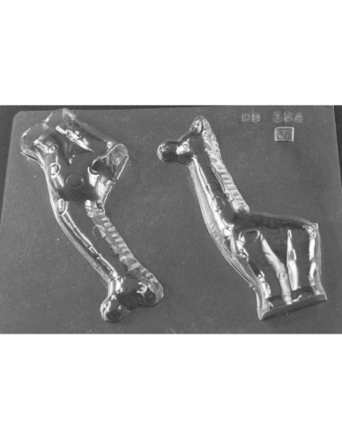 MOLDE PVC JIRAFA 140mm (MD)Pvc Animales