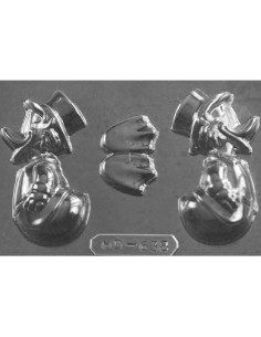 MOLDE PVC PATO 90x44mm (MD)Pvc Animales
