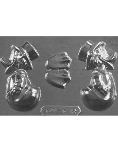 MOLDE PVC PATO 90x44mm (MD)Pvc Animales