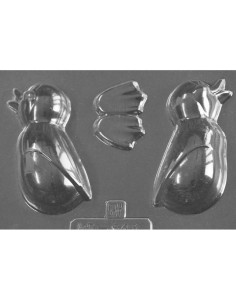 MOLDE PVC PINGÜINO 3D 90x40x34mm (MD)Pvc Animales