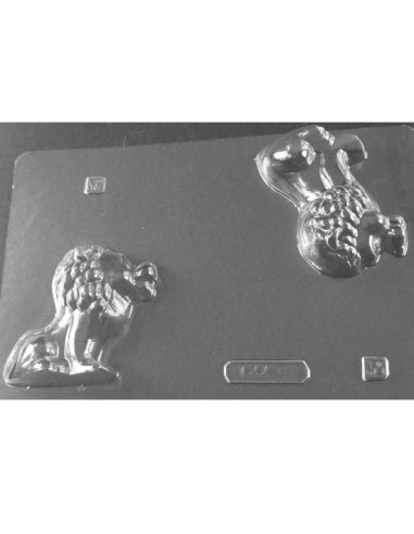 MOLDE PVC LEÓN 3D h80mm (MD)Pvc Animales