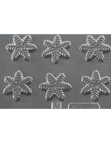 M. PVC COPO NIEVE MEDIANO (12i) 40X40mmFlores