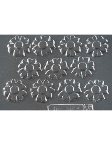 M. PVC FLOR (6i)30x30mmFlores