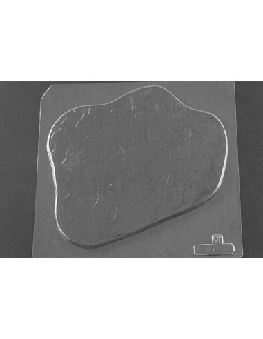MOLDE PVC BASE IRREGULAR RUGOSA 220x175x6mmPvc Bases