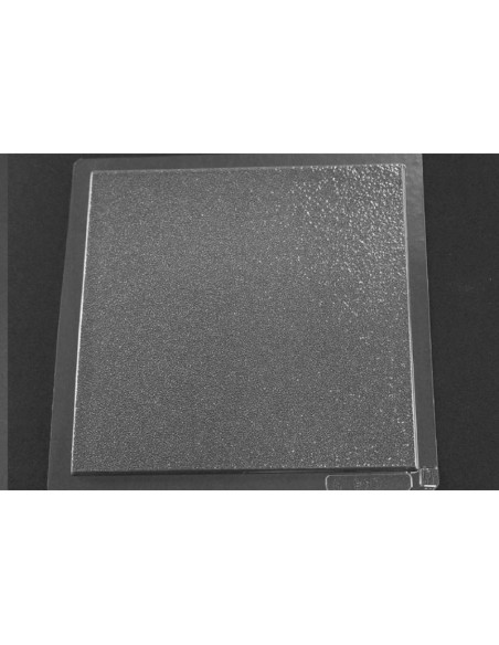 MOLDE PVC ARB983 BASE CUADRADA RUGOSA 200x200x6mmPvc Bases
