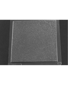 MOLDE PVC BASE CUADRADA RUGOSA 160x160x6mmPvc Bases