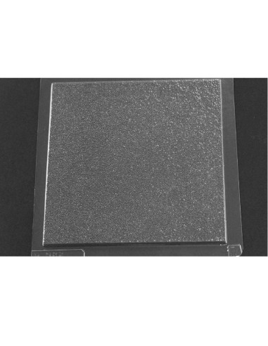 MOLDE PVC BASE CUADRADA RUGOSA 160x160x6mmPvc Bases