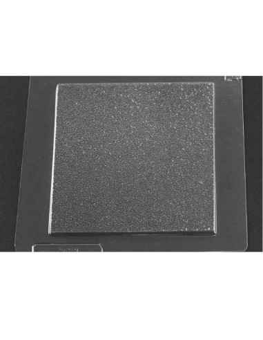 MOLDE PVC BASE CUADRADA RUGOSA 115x115x6mmPvc Bases