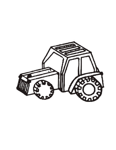 MOLDE PVC AR2104 TRACTOR 200x140x130mmTerrestre