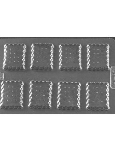 MOLDE PVC GALLETAS (8c)Pvc Accesorios