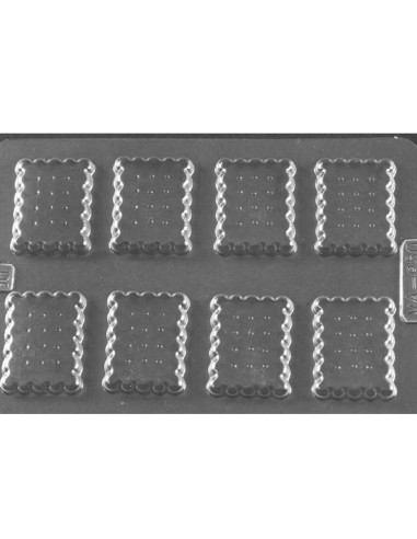 MOLDE PVC GALLETAS (8c)Pvc Accesorios