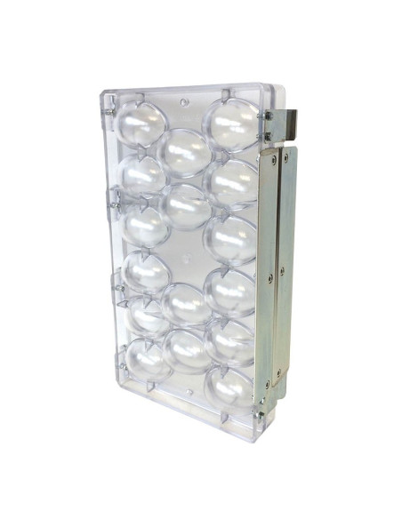 MOLDE HUEVO LISO 65X45mm 16p. - 20gMoldes Rotativa