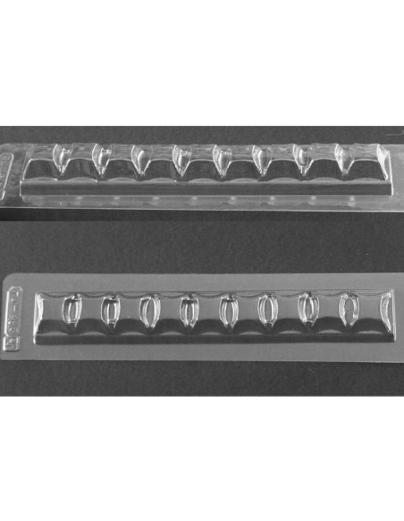 MOLDE PVC TURRÓN TU463 250 x 35 x h 25 mm