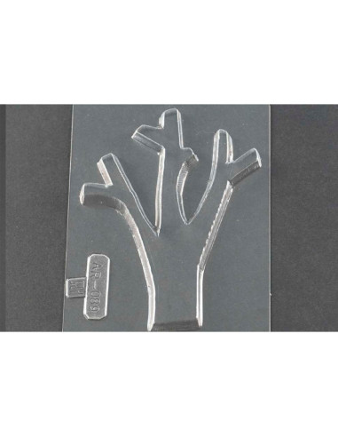 MOLDE PVC ARBOL BOSQUE PLANO 79x137x10mm (1i)Arboles
